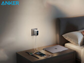 Новое настенное зарядное устройство Anker Prime 160 Вт, как сообщается, будет оснащено тремя портами. На фото - зарядное устройство мощностью 140 Вт для ноутбука, заряжающее часы Apple Watch, iPhone и MacBook. (Источник изображения: Anker - отредактировано)