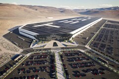 Гигафабрика Tesla в Неваде, США. (Источник изображения: Tesla)