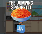 В PS Store показана игра-лопата Jumping Spaghetti (Источник изображения: PlayStation Store с правками)