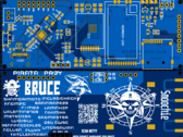 Рендер Bruce PCB v1 Smoochiee (Источник изображения: PCBWay)