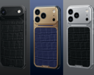В новых кастомных iPhone от Caviar (на фото) используются такие материалы, как 24-каратное золото, телячья кожа Hermès, нержавеющая сталь и экзотические кожи. (Источник изображения: Caviar)