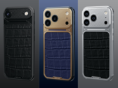 В новых кастомных iPhone от Caviar (на фото) используются такие материалы, как 24-каратное золото, телячья кожа Hermès, нержавеющая сталь и экзотические кожи. (Источник изображения: Caviar)