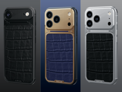 В новых кастомных iPhone от Caviar (на фото) используются такие материалы, как 24-каратное золото, телячья кожа Hermès, нержавеющая сталь и экзотические кожи. (Источник изображения: Caviar)