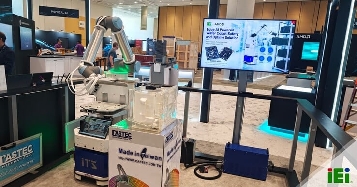 Система на одной плате Nano X100 была впервые представлена на мероприятии AMD Advancing Ai 2026, прошедшем в Сан-Франциско.
