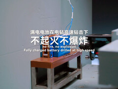 Испытания на безопасность натриево-ионных батарей Naxtra. (Источник изображения: CATL)