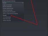 В Steam доступен целый ряд языков (Источник: steamcommunity)