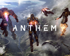Скриншот логотипа Anthem, сделанный во время демонстрации его оригинального геймплея (источник изображения EA)