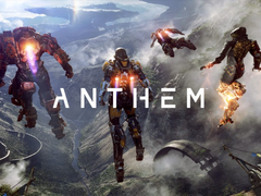 Скриншот логотипа Anthem, сделанный во время демонстрации его оригинального геймплея (источник изображения EA)