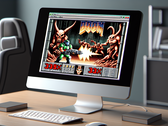 Ретро-шутер Doom теперь можно играть в формате PDF благодаря творчеству сообщества "ItRunsDoom". (Источник изображения: DallE 3)