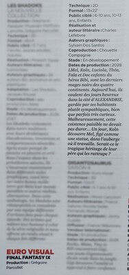 Описание Final Fantasy IX: The Black Mages' Legacy (Источник изображения: Ecran Total, аккаунт Gershwin Impact Bluesky)