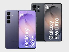 Galaxy S26 Plus и Galaxy S26 Ultra бок о бок.