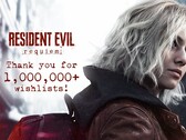 Resident Evil Requiem празднует 1 миллион списков желаний на разных платформах. Благодарственное сообщение на фотографии (источник изображения: аккаунт Resident Evil's X)