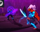 Быстро развивающаяся игра про боссов Furi доступна по очень низкой цене в Steam. Отредактированный скриншот игры. (Источник изображения: Steam)