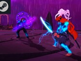 Быстро развивающаяся игра про боссов Furi доступна по очень низкой цене в Steam. Отредактированный скриншот игры. (Источник изображения: Steam)