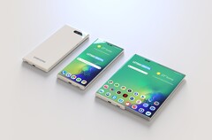 Рендеры нового патента смартфона от Samsung выглядят очень многообещающе. (Изображение: Lets Go Digital)