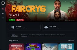 Steam? Нет, главный экран Lenovo Vantage - Где находятся настройки?