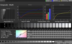 Шкалы серого (профиль: Original Pro, целевое цветовое пространство: sRGB)