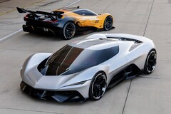 Концепты Corvette CX и CX.R Vision Gran Turismo - не для продажи. (Источник изображения: GM)