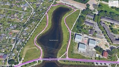 Тестовая поездка GNSS: путешествие вокруг озера