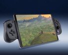 В Citron 0.7 реализован AMD FSR 2. На снимке: планшет, на котором запущена игра для Nintendo Switch. (Источник изображения: GameSir и r/zelda)