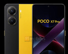 Xiaomi вернется к своему культовому желтому цвету Poco, выпустив Poco X7 Pro. (Источник изображения: 91mobiles - отредактировано)