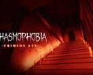Баннер, демонстрирующий обновление Crimson Eye для Phasmophobia