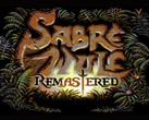 Скриншот титульного экрана игры Sabre Wulf Remastered (источник изображения: Saberman RetroNews YT)