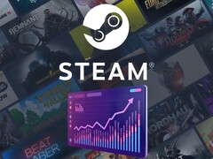 Показан баннер Steam с логотипом и графикой (Источник изображения: Steam с правками)
