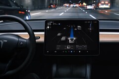 Полноценное самодвижение Tesla в действии (Источник изображения: Tesla)