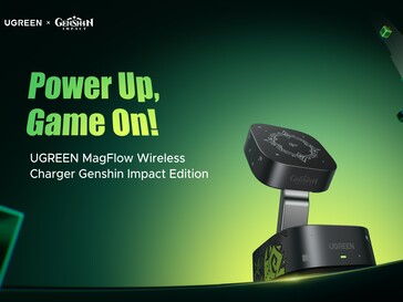 Беспроводное зарядное устройство Ugreen MagFlow Wireless Charger Genshin Impact Edition (Источник изображения: Ugreen PR)