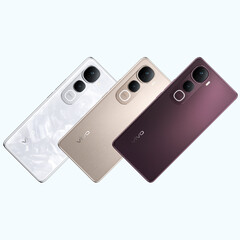 Смартфон Vivo Y400 Pro выпускается в белом, золотом и пурпурном цветах (Источник изображения: Vivo)