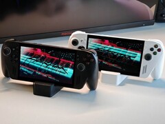 ROG Xbox Ally X в черном и белом цветах. (Источник изображения: Notebookcheck) 