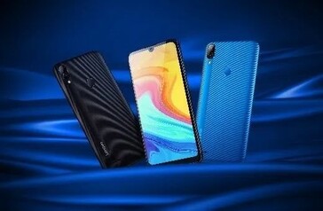 Lenovo A7 выпускается с панелью синего или черного цвета... (Изображение: ITHome)