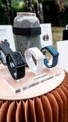 Ремешок Helio Strap Premium от Amazfit, возможно, был показан в социальной сети (вверху). (Источник изображения: Amazfit через Instagram)
