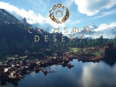 Показан баннер для Crimson Desert