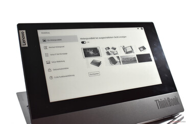 ThinkBook Plus. Настройки экрана E-Ink