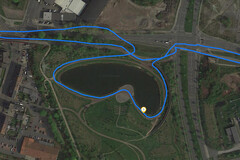 GPS тест: OUKITEL U25 Pro - Озеро
