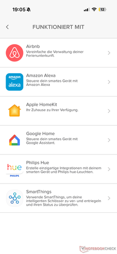 Yale Linus Smart Lock L2 Lite может быть интегрирован со многими платформами умного дома