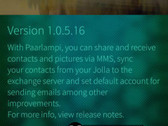 Обновлена Jolla Sailfish OS