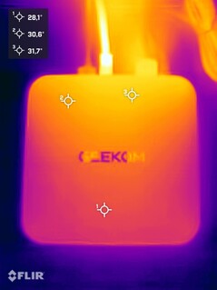 Стресс-тест Geekom A7 Max (верхняя сторона)