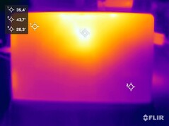 Испытание на стрессовую температуру поверхности (спереди)