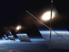 Изображение спутниковой группировки, которая будет отправлена в космос компанией Reflect Orbital. (Источник изображения: Reflect Orbital)