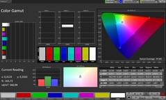 Цветовое пространство CalMAN sRGB