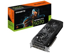 Изображение продукта Gigabyte GeForce RTX 5070 WINDFORCE SFF GPU. (Источник изображения: Amazon)