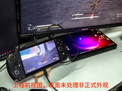 GPD Win 5 в одном из двух предполагаемых цветов для запуска рядом с GPD Duo. (Источник изображения: GPD через Кэри Голомб)