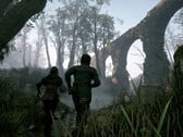 Изображение, на котором изображены два персонажа из игры «A Plague Tale: Innocence», которая сейчас продаётся на Steam со скидкой 90 %.