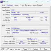 Материнская плата CPU-Z