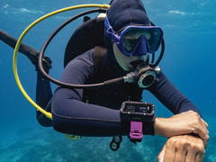 Прибор Descent X30 от Garmin (на фото) получает обновление. (Источник изображения: Garmin)