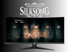 Hollow Knight: Показана поддержка ультрашироких мониторов Silksong (Источник изображения: Team Cherry, Asus с правками)