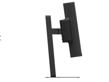 Боковой вид игрового монитора Lenovo Legion 34W 2c